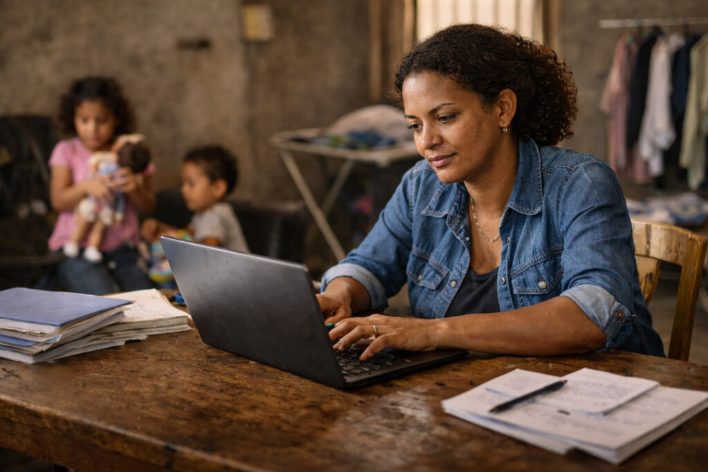 Gráfico mostra disparidade econômica: mães solo ganham 40% menos que pais casados no mercado de trabalho brasileiro