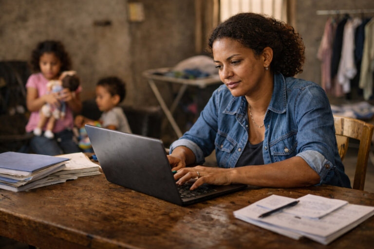 Gráfico mostra disparidade econômica: mães solo ganham 40% menos que pais casados no mercado de trabalho brasileiro