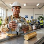 Ilustração mostra estratégia do BID para transformar América Latina em hub industrial de minerais críticos