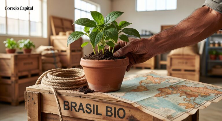 Gráfico mostra crescimento de 22% ao ano no setor de bioinsumos brasileiro, com 162 novos registros em 2025