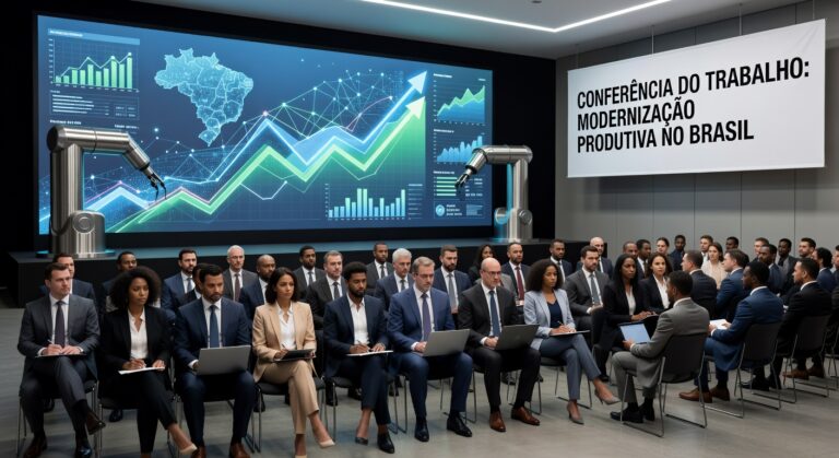 Participantes da 2ª Conferência Nacional do Trabalho discutem diretrizes para modernização produtiva brasileira