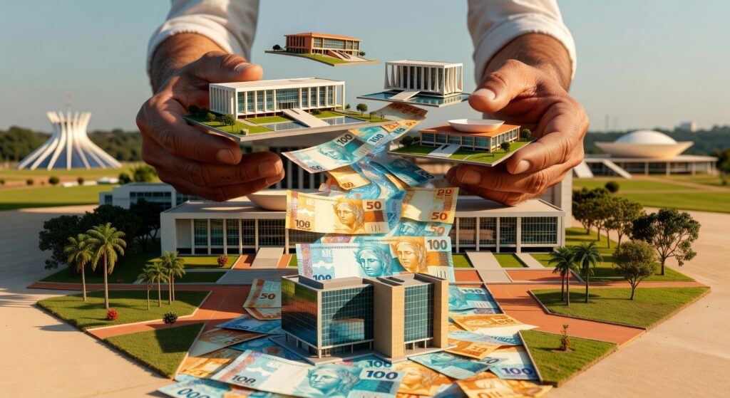 Governo do DF sanciona lei para vender imóveis públicos e contratar empréstimos de R$ 6,6 bi para socorrer BRB