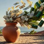 Gráfico mostra dólar a R$ 5,159 e Ibovespa em alta de 0,28% após liberação de reservas de petróleo pela AIE