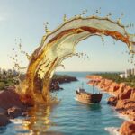 Gráfico mostra alta de 12% no petróleo WTI e 8,5% no Brent após fechamento do Estreito de Ormuz por conflito