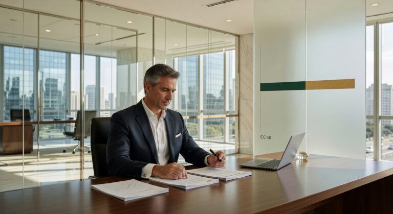 Gráfico econômico mostrando Selic a 15%, recuo do dólar de 2% na semana e Ibovespa operando estável aos 183 mil pontos