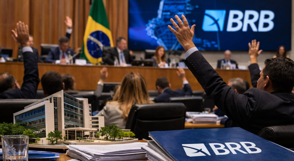 Votação no Distrito Federal sobre venda de patrimônio imobiliário para recapitalização do Banco de Brasília