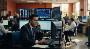 Ibovespa recua 0,17% aos 192.567 pontos e dólar cai 0,23% a R$ 4,9539 em sessão de ajustes técnicos. Entenda o movimento do mercado nesta quinta-feira.