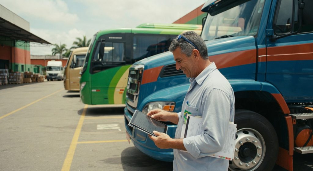 BNDES libera R$ 21 bilhões para renovar frota de caminhões e ônibus no Brasil. Juros de 13% ao ano e prazo de até 10 anos para autônomos.