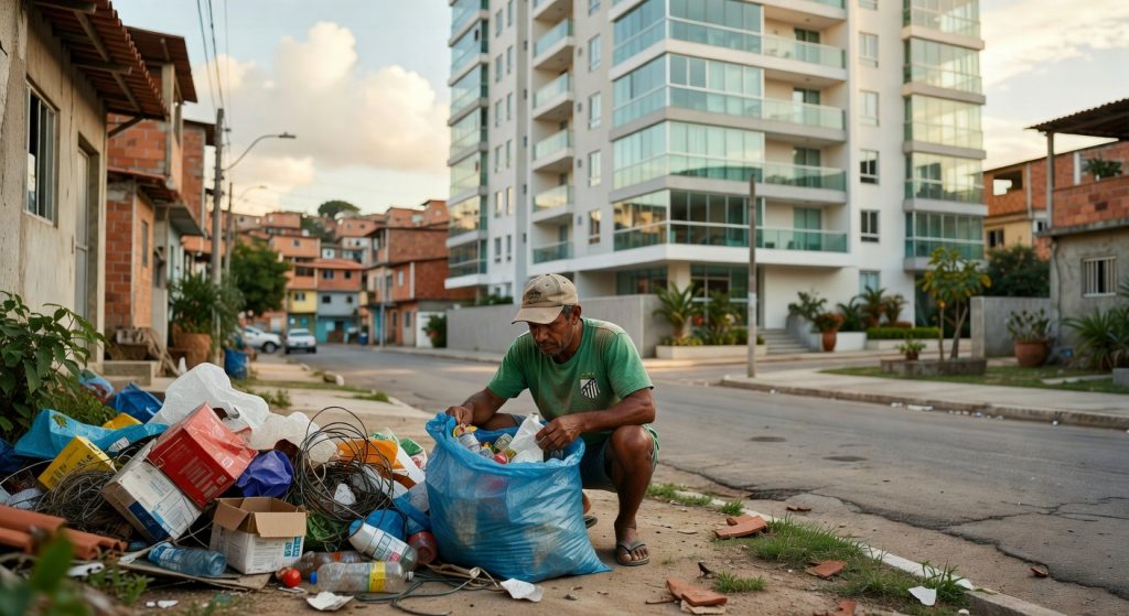 Diferença de renda entre ricos e pobres no Brasil sobe para 13,8 vezes em 2025, segundo IBGE, interrompendo queda iniciada em 2021. Entenda os dados.