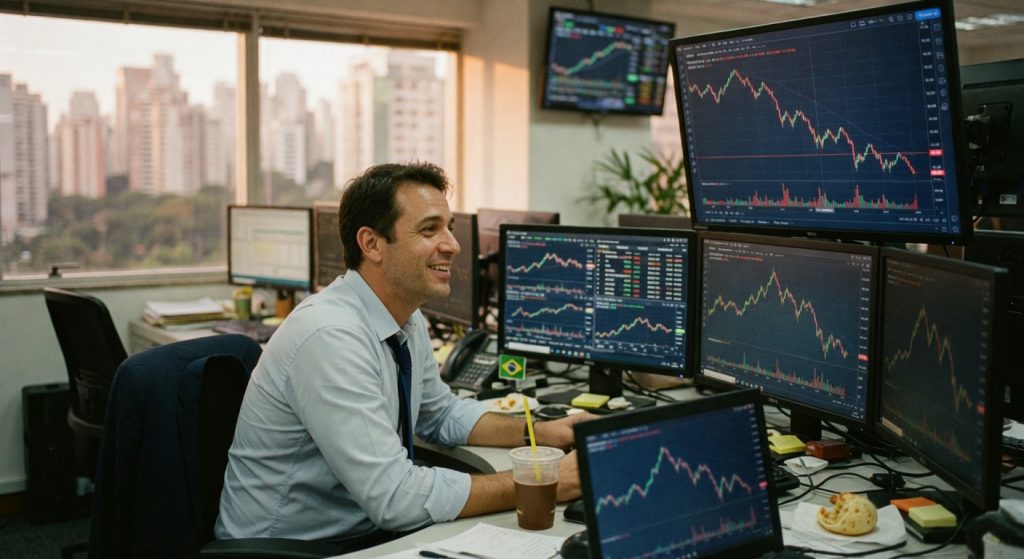 Dólar cai a R$ 5,003 e Ibovespa sobe 1,77% com alívio nas tensões entre EUA e Irã. Entenda o impacto no seu bolso e nos investimentos.