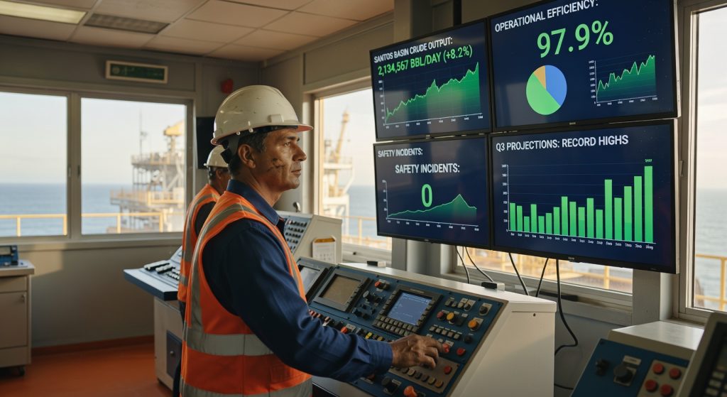 Petrobras bate recorde de produção de petróleo e gás no 1º trimestre de 2026 para segurar preços de combustíveis enquanto guerra no Oriente Médio pressiona mercado global.