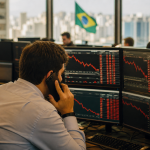 Ibovespa recua 0,25% e dólar cai 0,45% nesta quinta-feira. Entenda o que significam esses movimentos para sua vida financeira e o que acompanhar nas próximas horas.