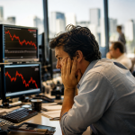 Ibovespa recua 0,48% aos 175.744 pontos enquanto dólar sobe 0,73% a R$ 5,0579 em dia de volatilidade moderada. Entenda o movimento do mercado.