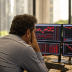 Ibovespa recua 0,39% e dólar cai 0,12% na abertura desta sexta-feira. Entenda o que significa esse movimento simultâneo de queda na bolsa e no câmbio.
