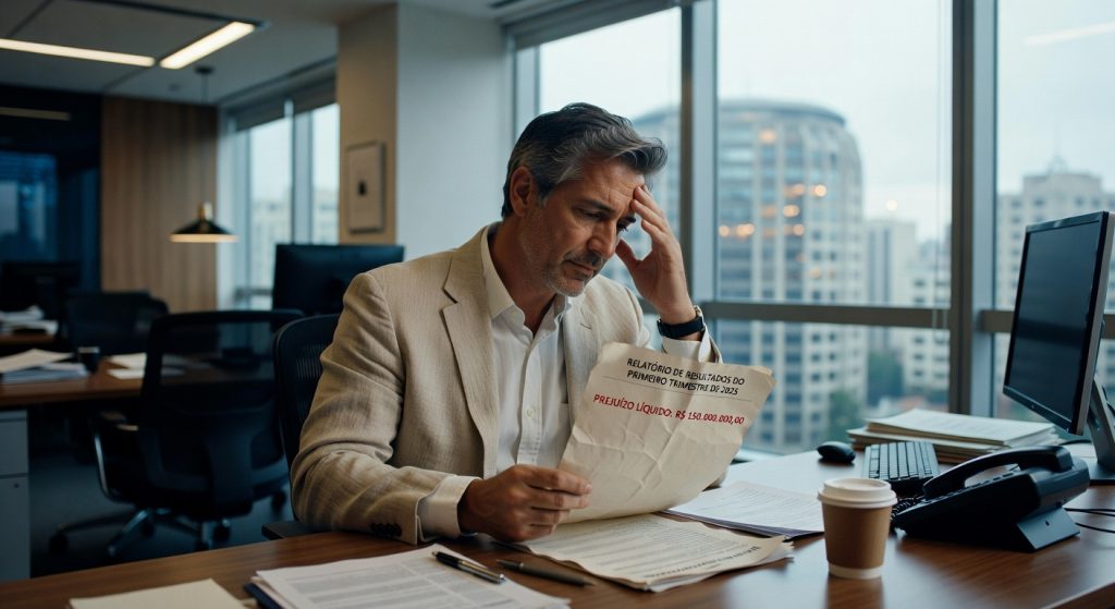 Nakamoto registra prejuízo de US$ 239 milhões no 1T25 e vende BTC. Ações caem para mínima histórica. Entenda os riscos para o investidor brasileiro.