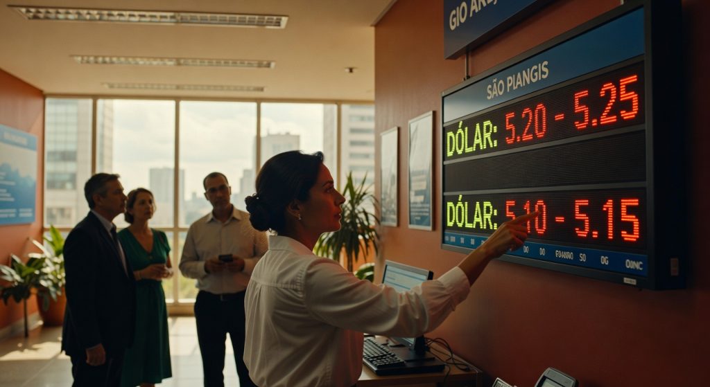 Dólar cai, crédito aperta e Bitcoin falha: a semana econômica brasileira em três atos contraditórios. Análise semanal do Correio Capital.