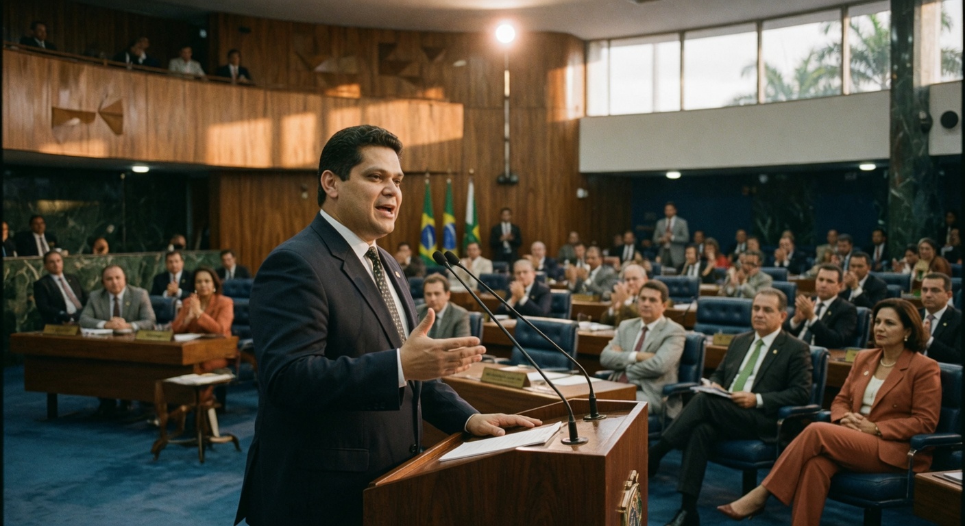 Congresso vai derrubar veto de Lula que bloqueia 3.100 municípios inadimplentes de receber emendas parlamentares e convênios federais, anuncia Alcolumbre.