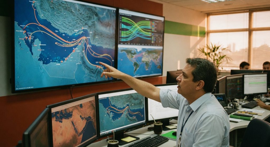 Irã planeja cobrar pedágio por cabos submarinos de internet no Golfo Pérsico, ameaçando infraestrutura que transporta 95% do tráfego global de dados.