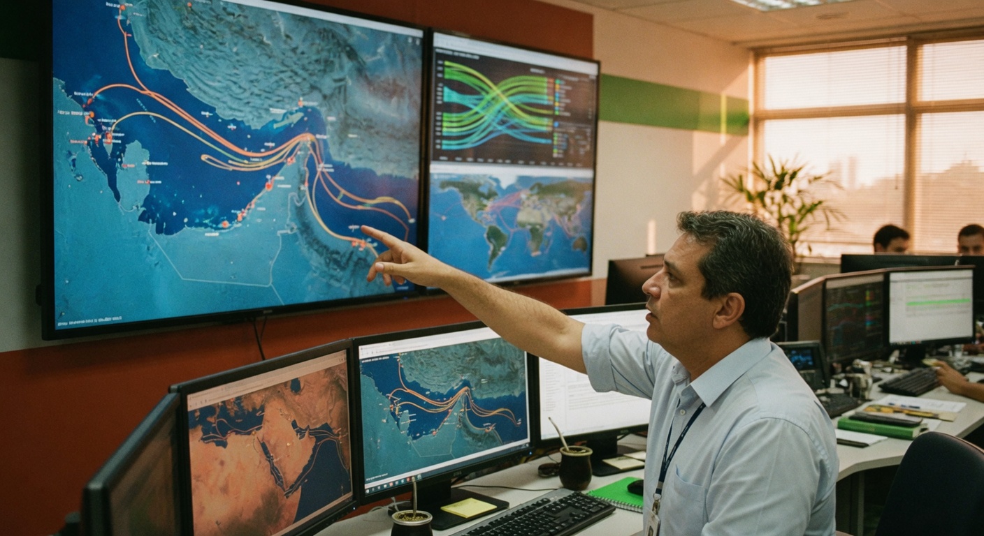 Irã planeja cobrar pedágio por cabos submarinos de internet no Golfo Pérsico, ameaçando infraestrutura que transporta 95% do tráfego global de dados.