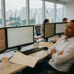 Volatilidade implícita do Bitcoin cai ao menor nível em 7 meses, sinalizando expectativa de oscilações menores. Entenda o impacto para investidores brasileiros.