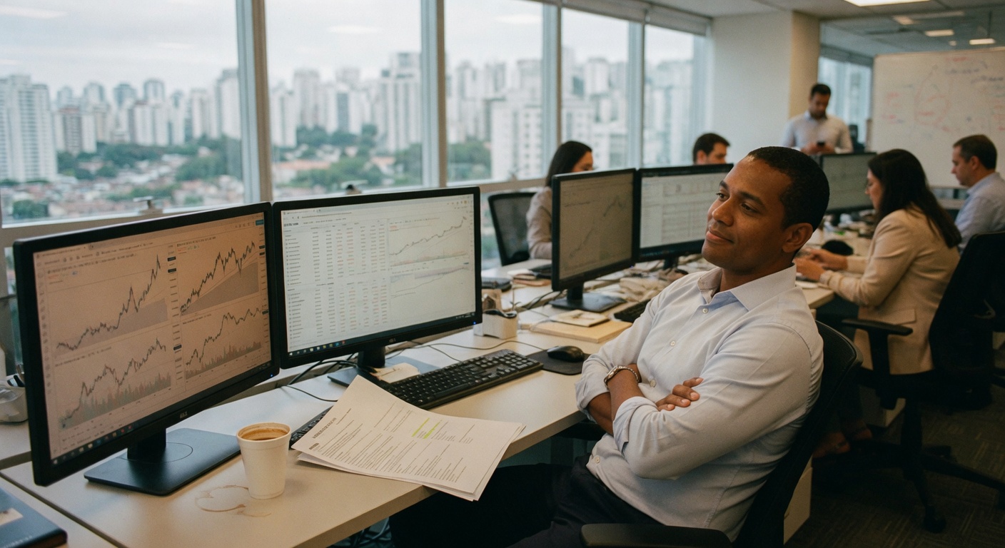 Volatilidade implícita do Bitcoin cai ao menor nível em 7 meses, sinalizando expectativa de oscilações menores. Entenda o impacto para investidores brasileiros.