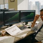 Bitcoin cai a mínimas de abril enquanto S&P 500 e Nasdaq sobem, marcando descolamento incomum entre criptomoedas e ações. Entenda o impacto para investidores.