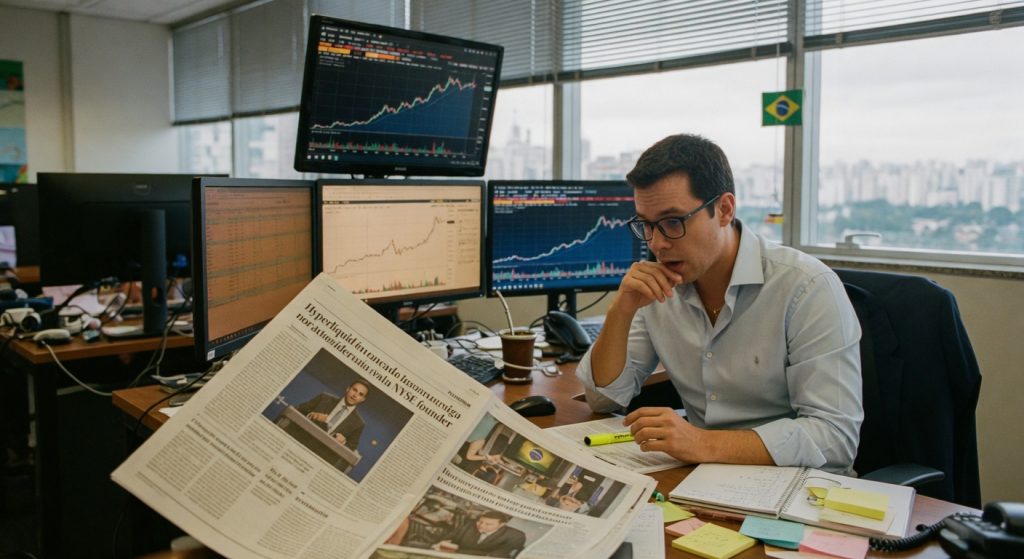 CEO da ICE chama Hyperliquid de maior que Nasdaq, enquanto debate sobre regulação de futuros perpétuos avança nos EUA. Entenda o impacto para o Brasil.