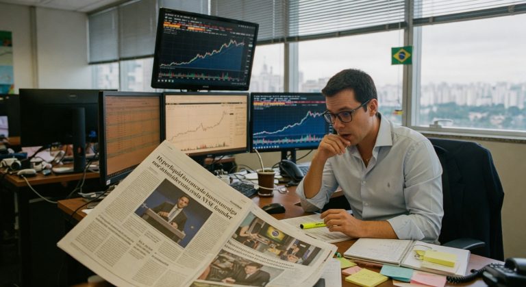 CEO da ICE chama Hyperliquid de maior que Nasdaq, enquanto debate sobre regulação de futuros perpétuos avança nos EUA. Entenda o impacto para o Brasil.