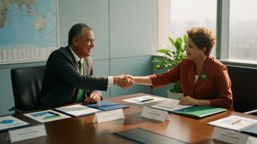 Brasil negocia com banco do BRICS financiamento para modernizar infraestrutura cultural. Projetos incluem reconversão verde e novos CEUs da Cultura.