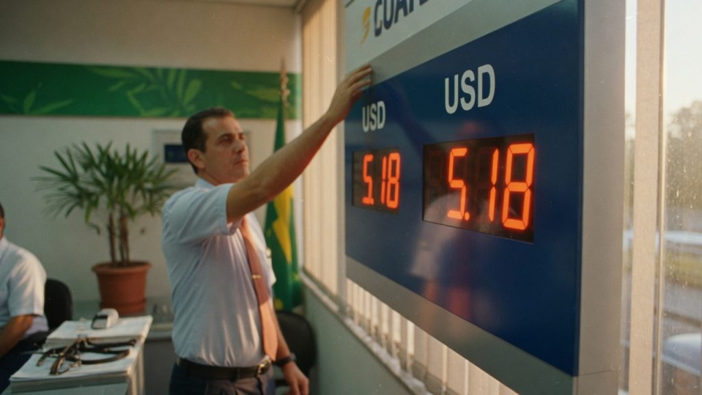 Dólar fecha a R$ 5,187, maior valor em três meses, com aversão ao risco global. Ibovespa sobe 0,52% após ata do Copom. Entenda o impacto no seu bolso.