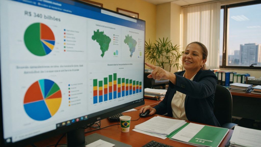 Fazenda lança painel com R$ 340 bi em benefícios fiscais. Dados mostram que 46% vão para setores de baixa tecnologia e revelam surpresas nos valores declarados.