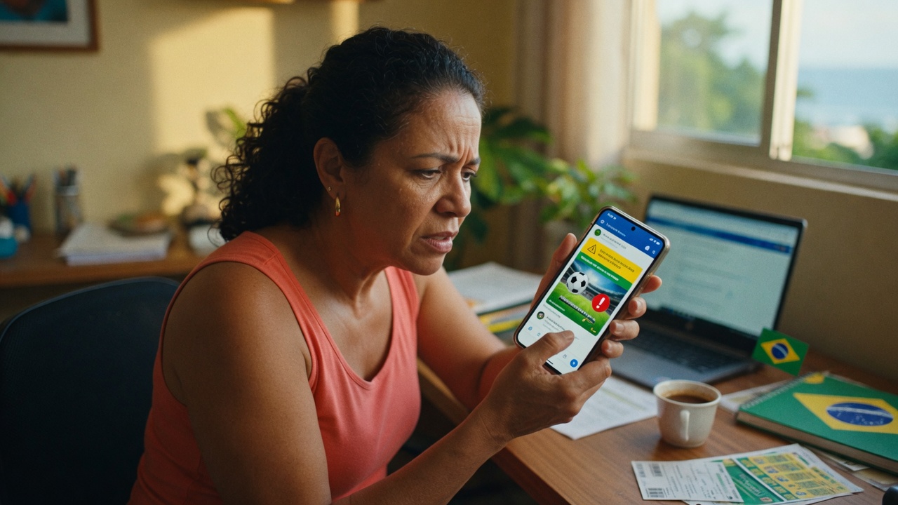 Fraudes digitais ligadas à Copa quase dobram no Brasil. Inteligência artificial acelera golpes e Pix dificulta recuperação. Reclamações no Procon-SP multiplicam por oito.