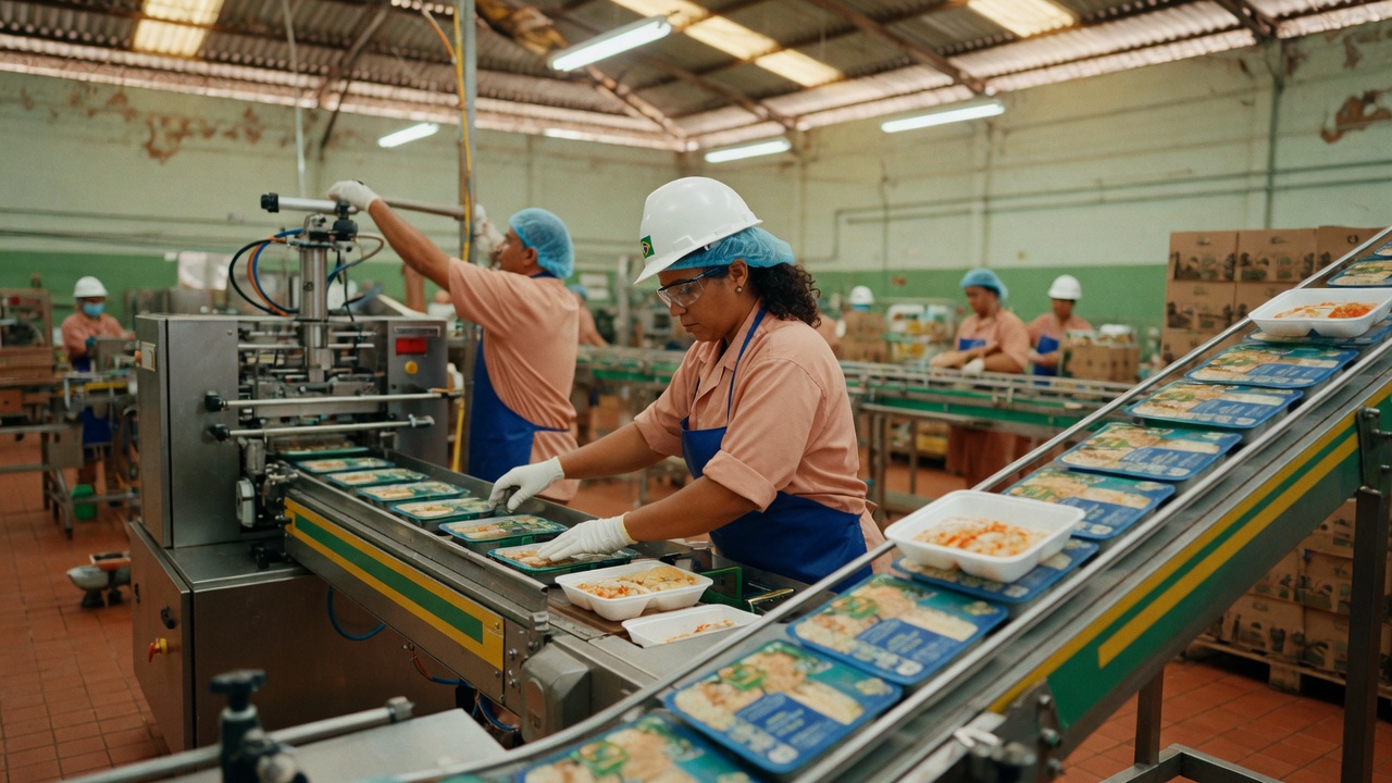 Indústria de alimentos empregou 2,1 milhões em 2024 e lidera setor industrial brasileiro. Veja dados de salários, produtividade e concentração regional.