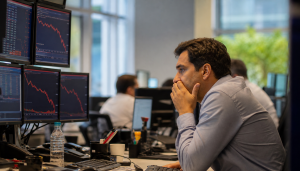 Ibovespa recua 0,73% enquanto dólar avança 0,10% nesta manhã de segunda-feira. Entenda o que os números significam para seus investimentos.