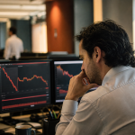 Ibovespa recua 1,05% aos 171.970 pontos enquanto dólar cai 0,53% a R$ 5,0303 nesta segunda-feira. Entenda o movimento expressivo do mercado brasileiro.