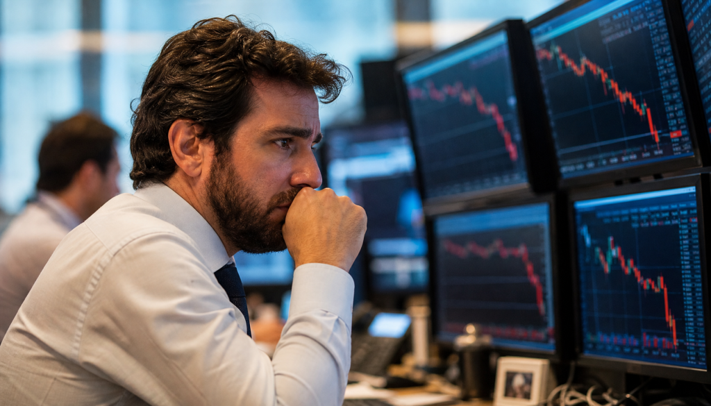 Ibovespa registra queda expressiva de 2,22% nesta sexta-feira enquanto dólar avança 0,51%. Entenda o que esse movimento significa para o mercado brasileiro.