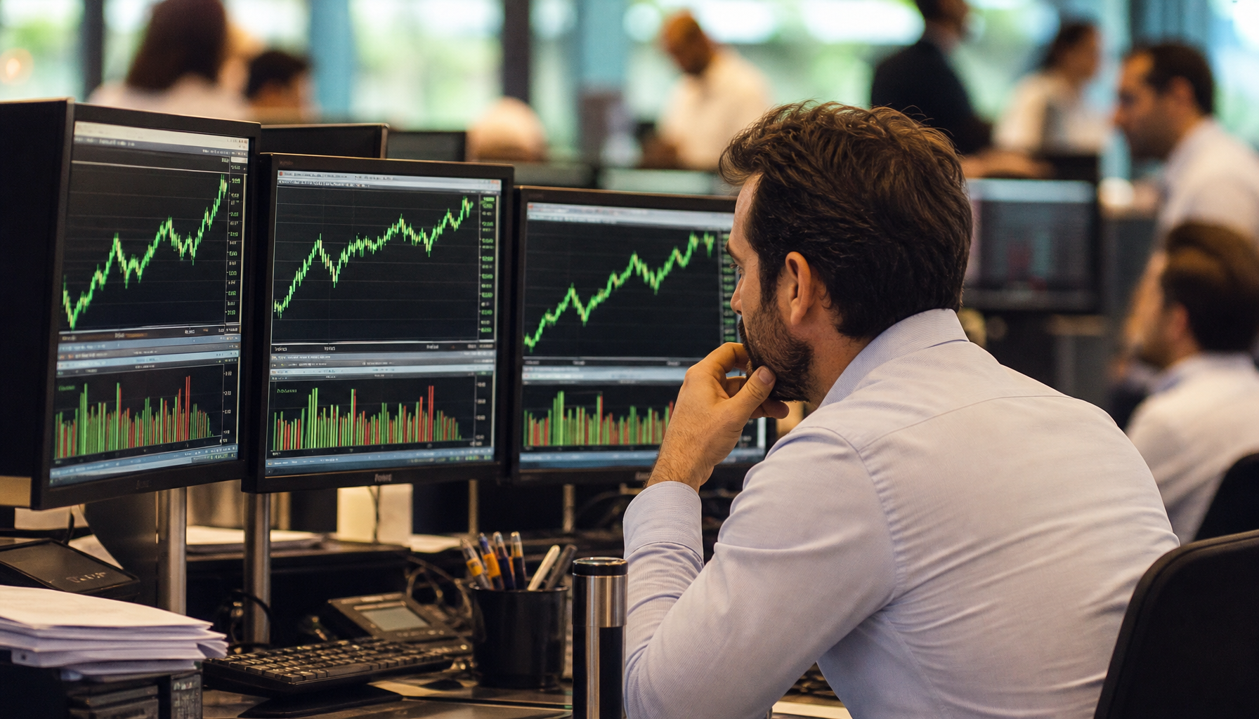 Ibovespa sobe 0,96% e dólar avança 0,69% em movimento conjunto atípico. Entenda o que está movimentando o mercado brasileiro nesta quarta-feira.
