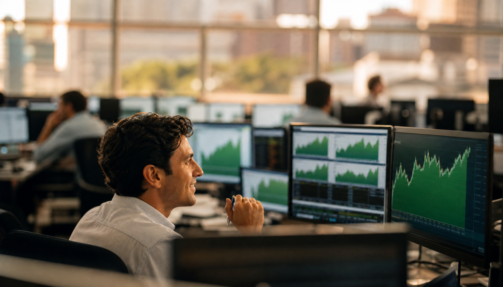 Ibovespa sobe 0,86% e dólar recua 0,38% em sessão de recuperação nesta sexta-feira. Entenda o que os movimentos significam para o mercado brasileiro.