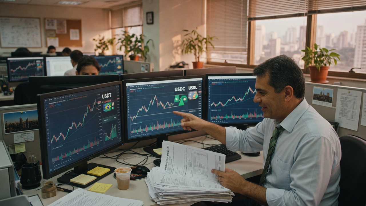 Stablecoins dominam 80% do mercado cripto brasileiro em 2025. Nova plataforma DeCripto torna declaração obrigatória a partir de julho. Entenda a mudança.