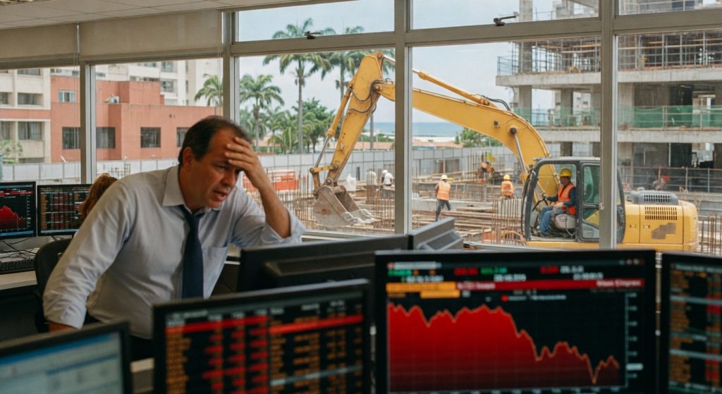 Economia acelera 10% pelo IBC-Br, mas Ibovespa cai 6% em 30 dias e dólar avança. Entenda a divergência entre atividade real e mercados financeiros.