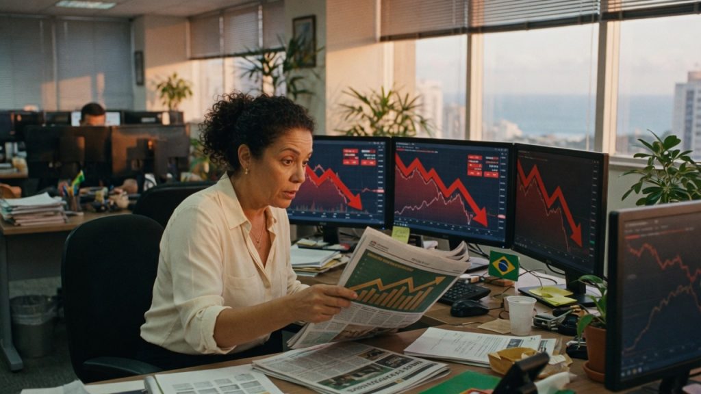 Economia cresce 10% pelo IBC-Br, mas Ibovespa cai 9% em 30 dias e dólar sobe para R$ 5,12. Selic mantida em 14,50%. Análise completa do Correio Capital.