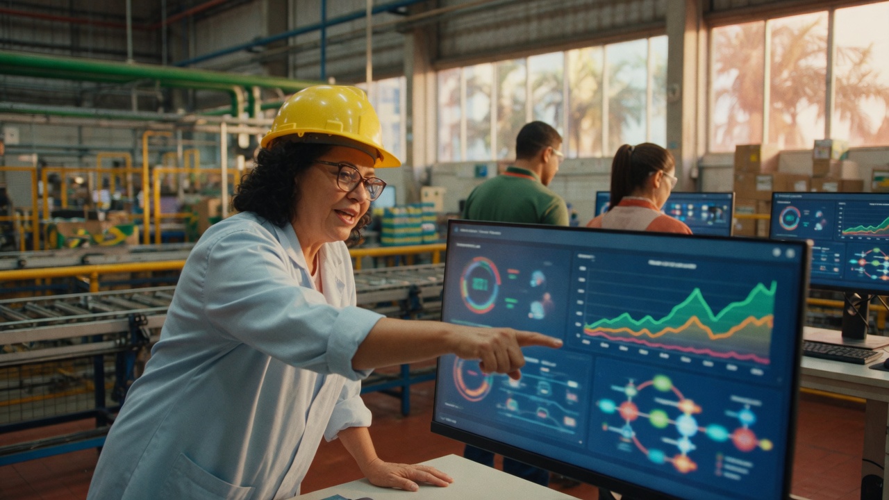 Uso de IA em empresas industriais brasileiras salta de 16,9% para 41,9% em dois anos. Integração com sistemas de gestão é a próxima fronteira tecnológica.
