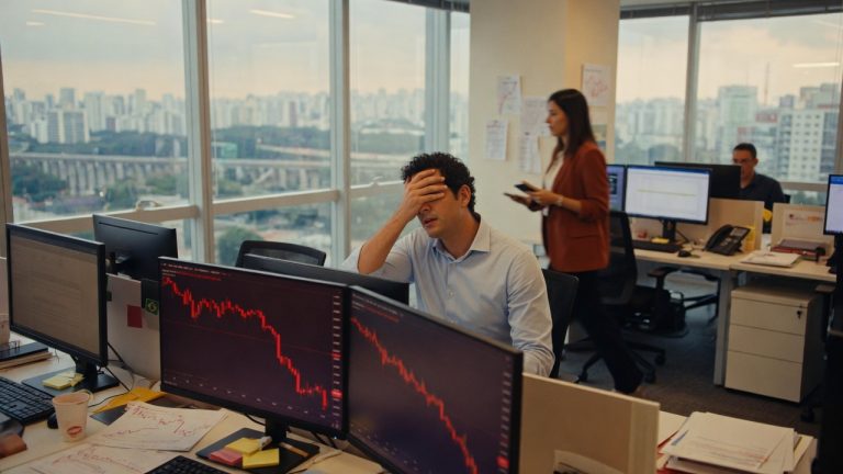 Bitcoin registra queda de 50% desde o topo, a menor retração em um mercado baixista da história. Analistas alertam que o fundo pode não ter sido atingido.