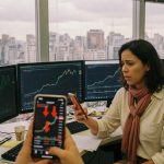 Bitcoin e principais criptomoedas recuam enquanto S&P 500 acumula nove semanas de alta. Demanda por ETFs cripto esfria nos EUA. Entenda o impacto para o investidor brasileiro.