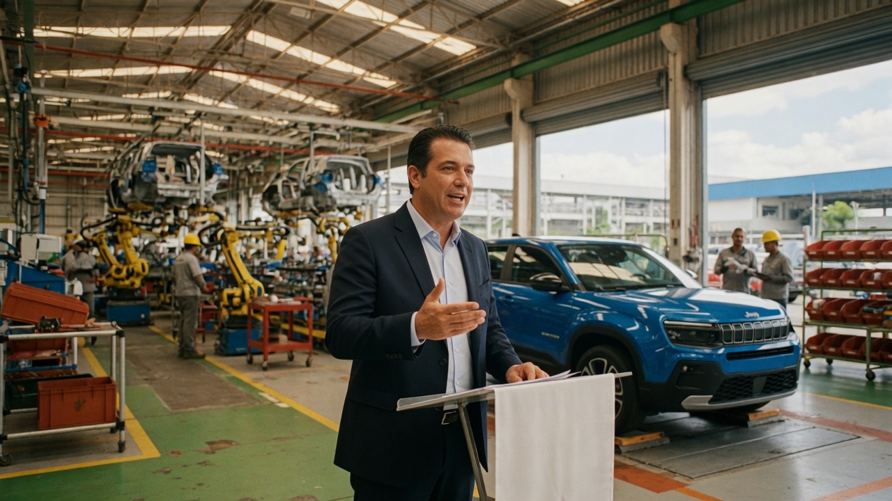 Stellantis investe R$ 3 bilhões em fábrica no Rio para produzir Jeep Avenger. Entenda o impacto do aporte na indústria automotiva brasileira e na economia fluminense.
