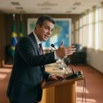 Ministro Dario Durigan afirma que dívida pública brasileira está sob controle e é menor que a de economias desenvolvidas, mas juros altos pressionam contas.