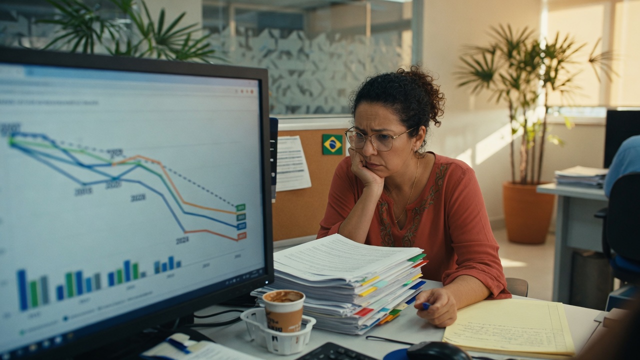 FMI eleva projeção do PIB brasileiro para 2,4% em 2026, acima do mercado, mas prevê desaceleração para 2,2% em 2027. Entenda o cenário global.