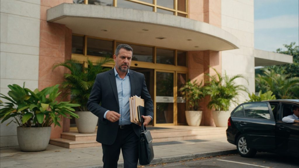 Lucas Kallas deixa presidência do conselho da Cedro Participações semanas após indiciamento pela PF. José Carlos Martins assume comando da holding de mineração.