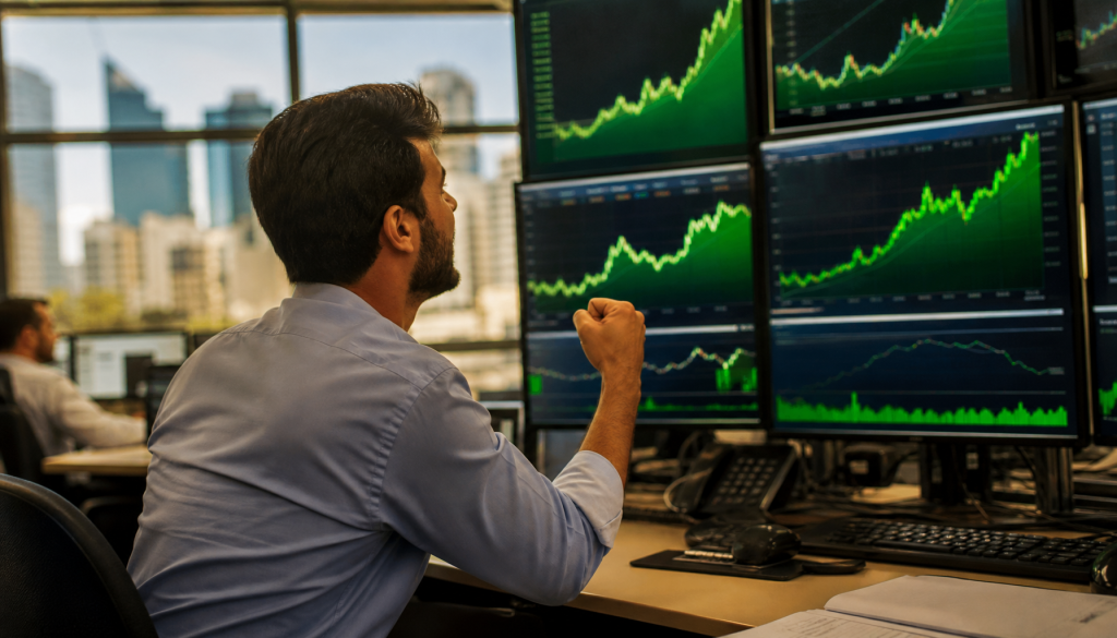 Ibovespa sobe 1,80% e atinge 176.441 pontos enquanto dólar recua 0,28% para R$ 5,0638. Entenda o movimento expressivo do mercado brasileiro nesta quarta-feira.