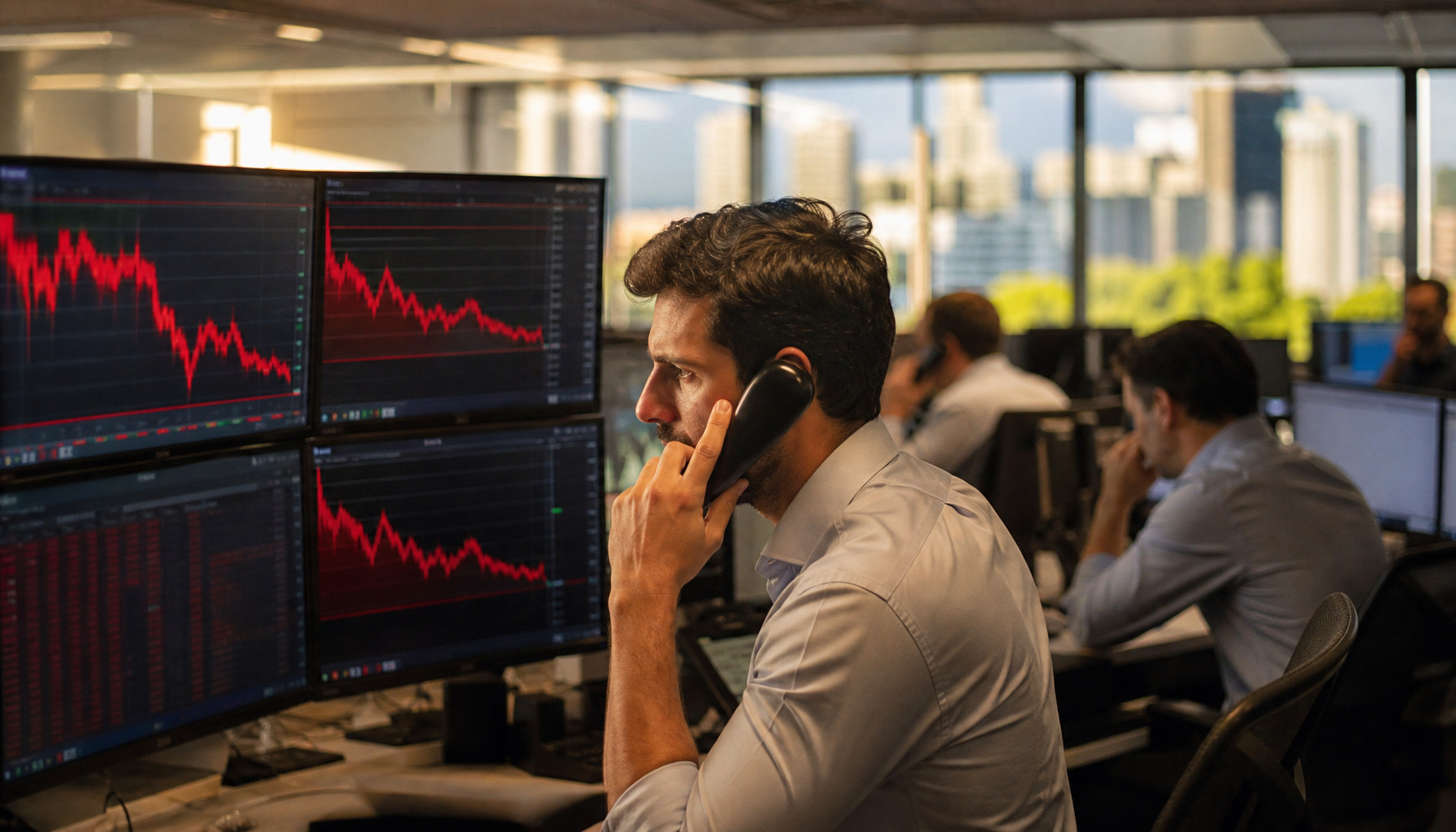 Ibovespa recua 0,55% aos 176.578 pontos enquanto dólar avança 0,33% a R$ 5,0807 em movimento divergente que indica realinhamento de posições no mercado.